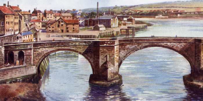 Berwick bridge old tweed upon northumberland loft accidental shooting took photograph miss above shows end place where northumberlandarchives